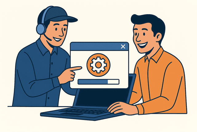 Installatieservice software (thuis)