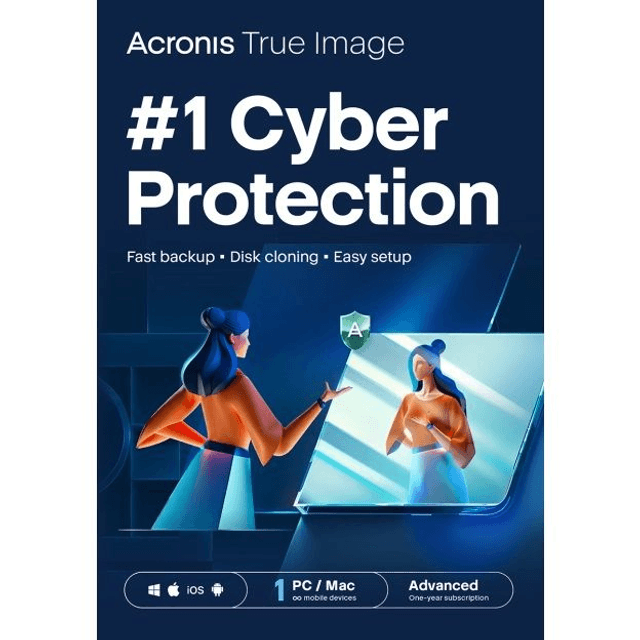 Acronis True Image Advanced - 500GB - 1 jaar